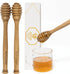 KYVANDO Brazilian Cherry Wood Honey Dipper - Durable & Warp-Resistant, Preserves Honey Purity,