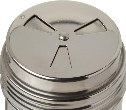 Tablecraft 10 oz Silver Stainless Steel Dry Rub Shaker with Handle