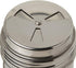 Tablecraft 10 oz Silver Stainless Steel Dry Rub Shaker with Handle