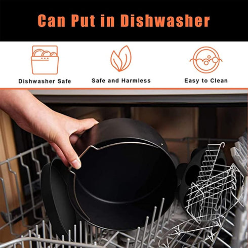 Air Fryer Cake Pan, Nonstick Pizza Pan and Baking Barrel, Dishwasher Safe for HD9925 HD9860 Models