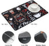 SHACOS Coffee Mat 2pcs, 12x19 Inch Absorbent Non-Slip Rubber Coffee Bar Mats for Countertop Accessories
