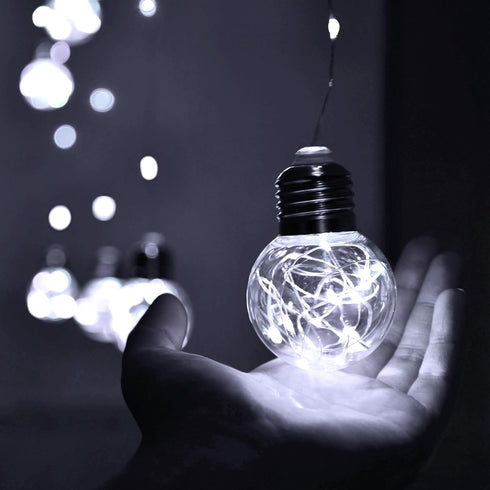 200 YOLIGHT Wishing Ball Curtain Lights LED Window Curtain String Lights with Remote, USB Battery Powered Twinkle Globe