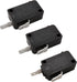 Microwave Oven Door Switch Replacement Part, 16A 125VAC, KW3AT-16, 2X Normally Open + 1x Normally Closed