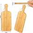 12 Packs Set Bread(Bamboo,16 5 Inch) Patelai Wooden Cutting Board with Handles Large Kitchen Serving Plain Chopping