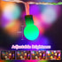 GlowNest 19.7ft LED Globe String Lights - USB Color Changing Twinkle Lights with Remote for Indoor, Classroom
