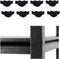 Whalen Post Insert Corner Connector for Shelving Costco (8 Units) in Black
