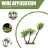 BESTOYARD Artificial Coconut Tree Decor, Mini Tropical Palm Trees for Fairy Garden Landscape Decoration