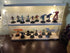 ELEpure 2 15.55" 3.78" 10.8" Clear Acrylic Display Shelf Case for Mini Funko Pop, Wooden Display Stand for POP MART