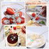 10Pcs Reusable Shovel Spoons, Stainless Steel Dessert Spoons for Coffee, Tea, Ice Cream, Fruit, Sugar, Cake