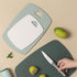 Kitchen Plastic Cutting Board Set of 3, Professional Multi Color Dishwasher Safe Chopping Boards for Fruit & Meat, Green