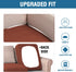 Pets(2 Packs H.VERSAILTEX High Stretch Couch Cushion Covers,Chair Sofa Seat Slipcovers Couch Cushion Cover Stretch