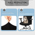 Lounsweer 3 Pieces Headrest Chair Cover, Office Chair Cover, Rolling Desk Chair Cover, Gaming Chair Covers, Stretch