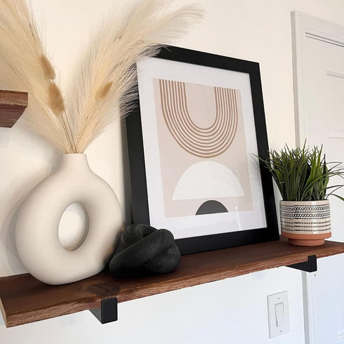 Wooden Knot for Coffee Table Decor Shelf Decor Boho Home Decor Statues, Modern Farmhouse Bookshelf Decorative Objects