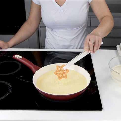 Tescoma 630048.00 Rosette Waffle Iron - with 4 Shapes, Rosette Waffle Maker
