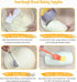 Set Liners,9 Inch 10 Inch FEIERYA Banneton Bread Proofing Basket with Round & Oval Sourdough Baking Kit