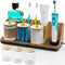 PARKMANI Bathroom Counter Organizer, Bathrooms Toothbrush Holder Set with 3 PCS Qtip