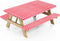 Picnic Table Cover with Bench Covers and Bag, Camping Essentials Camping Table
