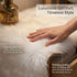 Decor(11.8 59.0 Inch) Faux Fur Table Runner, White Fur Table Runner for Christmas Winter Decor, Luxury Soft Table
