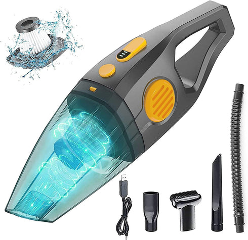 Dust Buster Upgrade Cordless Handheld Vacuum, 12000PA-16500PA High Power with Display for Car, Home, Office, and Pet