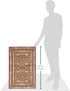 SAFAVIEH Valencia Collection Accent Rug, 2' x 3', Red & Red, Boho Chic Design, Easy Care
