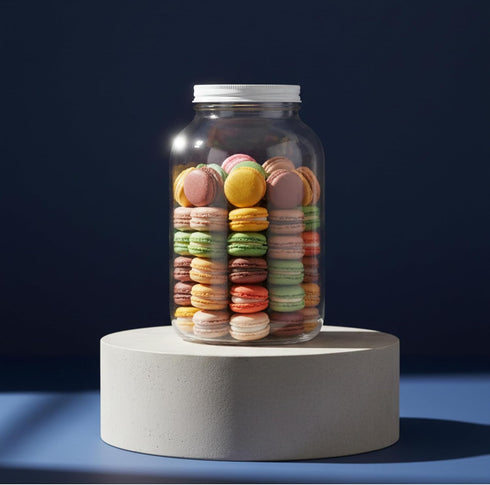 1 1 Pack Large Glass Jars Gallon Wide Mouth Mason Jars with Airtight Metal Lids Made in USA Gallon Jars for Fermenting