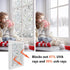 Kromapolis Window Privacy Film, Vinyl Glass Covering, Stained Decorative Film Frosted, Static Window Clings,