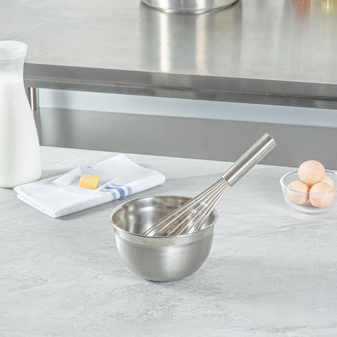 Met Lux 12" Stainless Steel French Whisk - 1 Count Box