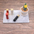 LUANT Counter, 10-1/4" 6-1/4" Rectangular Marble Vanity Tray for Bathroom, Dresser, Nightstand or Desk, x