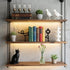 Metal Bookends Yoga-Style Bookends Decorative Cute Book Ends for Shelves Reading Decor Bookshelf Decor Book Stoppers