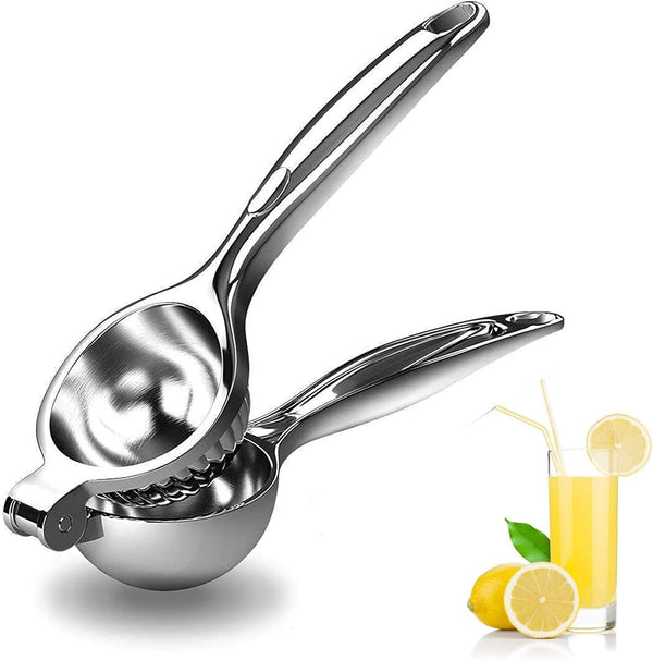 Manual Lemon Squeezer - Metal Rustproof Lime Squeezer, Handheld Citrus Press Juicer for Extracting Lemon Juice
