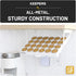 24 COFFEEKEEPERS KEEPERS Under Cabinet K Cup Holder with Swing-Down Access Space-Saving Coffee Pod Holder and K Cup