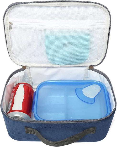 FlowFly Kids Lunch Box, Insulated Soft Bag Mini Cooler, Back to School Thermal Meal Tote Kit for Girls