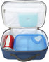 FlowFly Kids Lunch Box, Insulated Soft Bag Mini Cooler, Back to School Thermal Meal Tote Kit for Girls