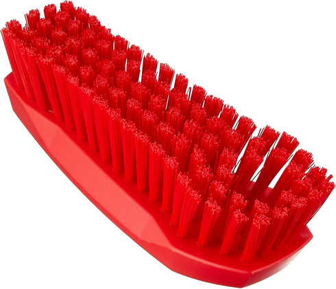 38904 Brush,Scrub,Stiff,8",PP/PBT,Red Vikan