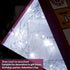 6 Pack 7ft 20LED HXWEIYE White Fairy Lights Battery Operated, Mini Fairy Mason Jar String Light, Waterproof Firefly