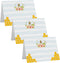 Bee Table Place Cards, 25 Pack Blank Buffet Signs for Baby Showers, Weddings, Bridal Shower Banquets, Bumblebee Favor