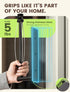 INMAKER Magnetic Paper Towel Holder, Strong Magnet Paper Towel Holder for Fridge, Kitchen, RV, Garage, Grill with Self