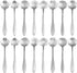 16 Pieces PBIEHSR Stainless Steel Tea Spoon Set | Coffee Teaspoons for Stirring Drinks, Mixing Milkshake