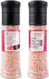 52USA Set, 13.4 Oz (380g) Himalayan Pink Salt Grinder Himalayan Pink Salt, Coarse Salt, Pink Himalayan Sea Salt