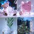 4 Pack 50 16.1ft JMEXSUSS LED Fairy Lights Battery Operated, White Fairy Lights for Bedroom, Silver Wire Twinkle String