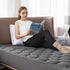 Bedsure Twin Size Mattress Pad - Soft Padded Quilted Mattress Cover, Fitted Protector with 8-21" Deep Pocket,