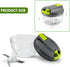 Multi-Function Manual Food Chopper & Processor, Vegetable Shredder & Garlic Press, Ideal for Onions, Peppers & Fruits