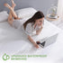 King Size Waterproof Mattress Protector, Rayon from Bamboo Cooling Fitted Cover with Deep Pocket
