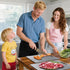 Kitchen,100% (12"L 9"W) Titanium Cutting Board for Pure Titanium Cutting Board Non-Toxic Hygiene Dishwasher-Safe Food