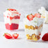 50 Pack 5 oz Kucoele Dessert Cups with Lids and Spoons, Clear Plastic Parfait Appetizer Cups Dessert Shooters Party
