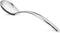 New Star Foodservice Mars Collection, 12.8-Inch Stainless Steel Hammered Hollow Handle Serving Spoon
