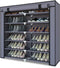 Meerveil Shoe Rack 7 Tier Canvas,Shoe Cabinet,Shoe Rack Standing for Living Room,Hallway,Shoes