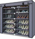 Meerveil Shoe Rack 7 Tier Canvas,Shoe Cabinet,Shoe Rack Standing for Living Room,Hallway,Shoes
