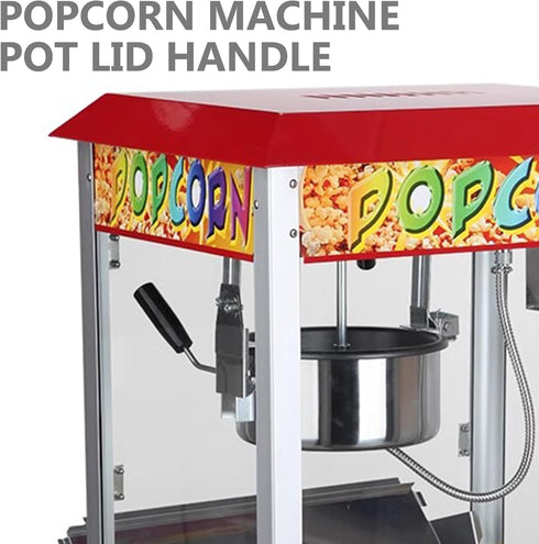 Uonlytech Popcorn Commercial Popcorn Machine - Popcorn Maker Handle and Knob Grip Accessories for Popcorn Machine