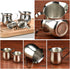 Rolin Roly 240ML Milk Frothing Pitcher, Stainless Steel Small Bell-Shaped Creamer Jug for Barista